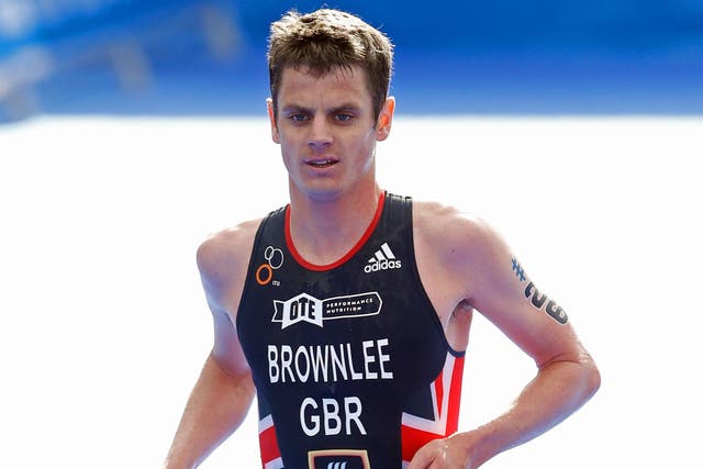 Jonny Brownlee is a three-time Olympic medallist (Martin Rickett/PA)