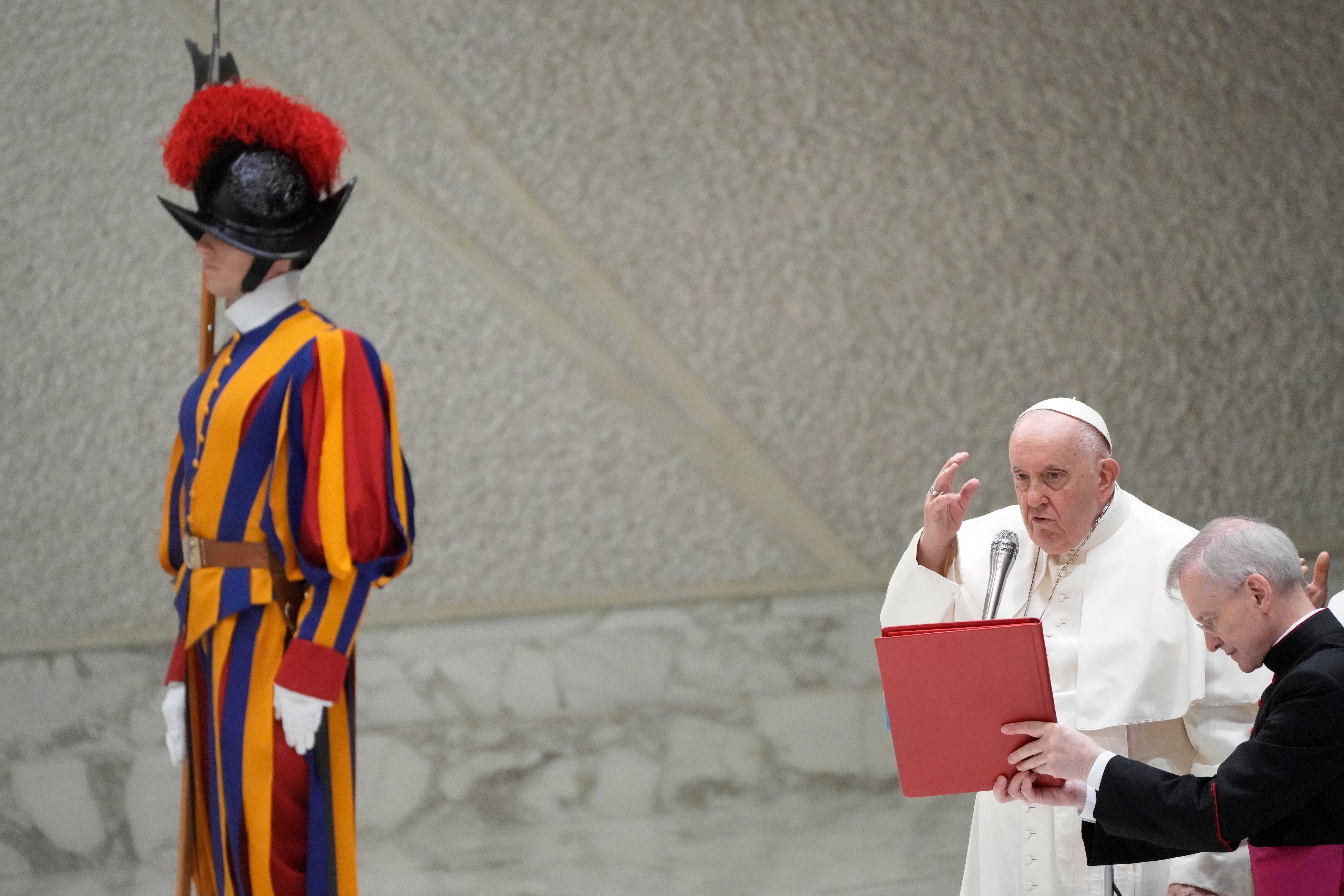 APTOPIX Vatican Pope