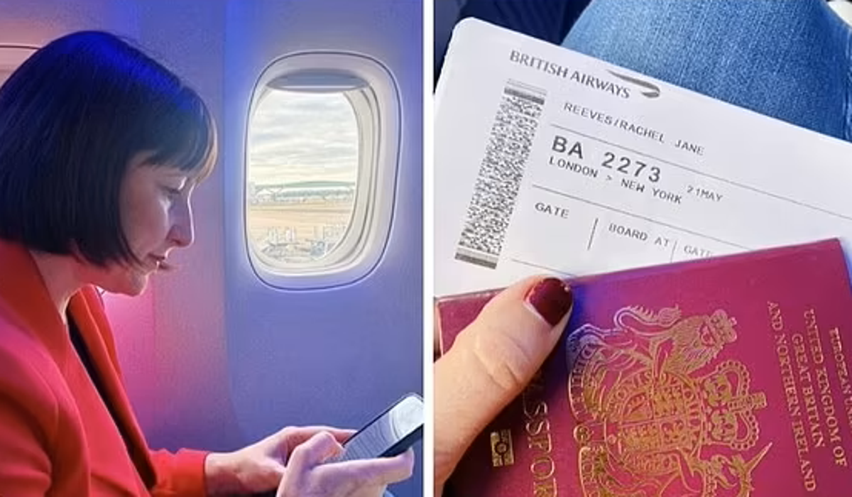 Labour’s Rachel Reeves deletes tweet in row over business flight to New York