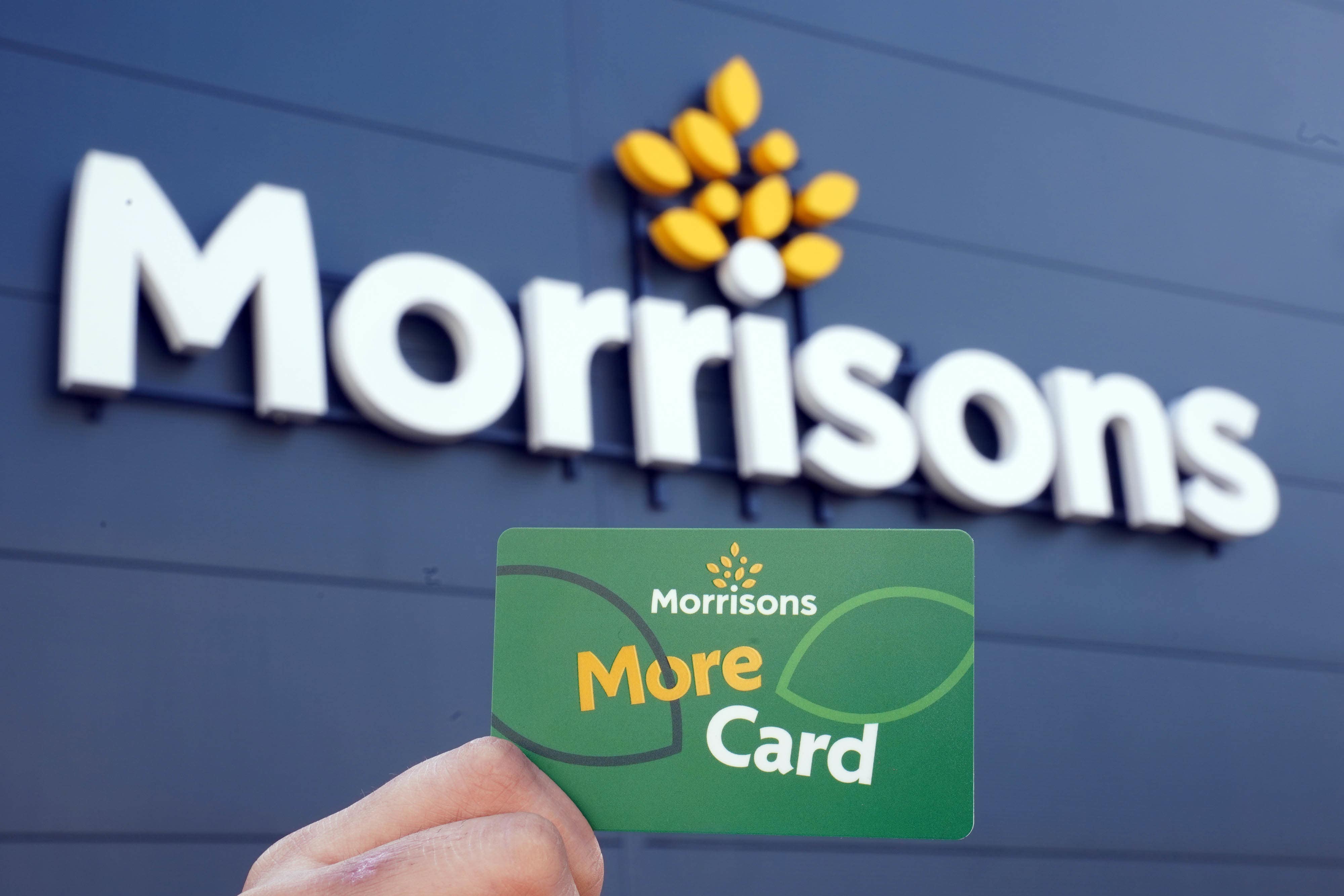 The new Morrisons More Card loyalty programme is being rolled out nationwide (Owen Humphreys/PA)