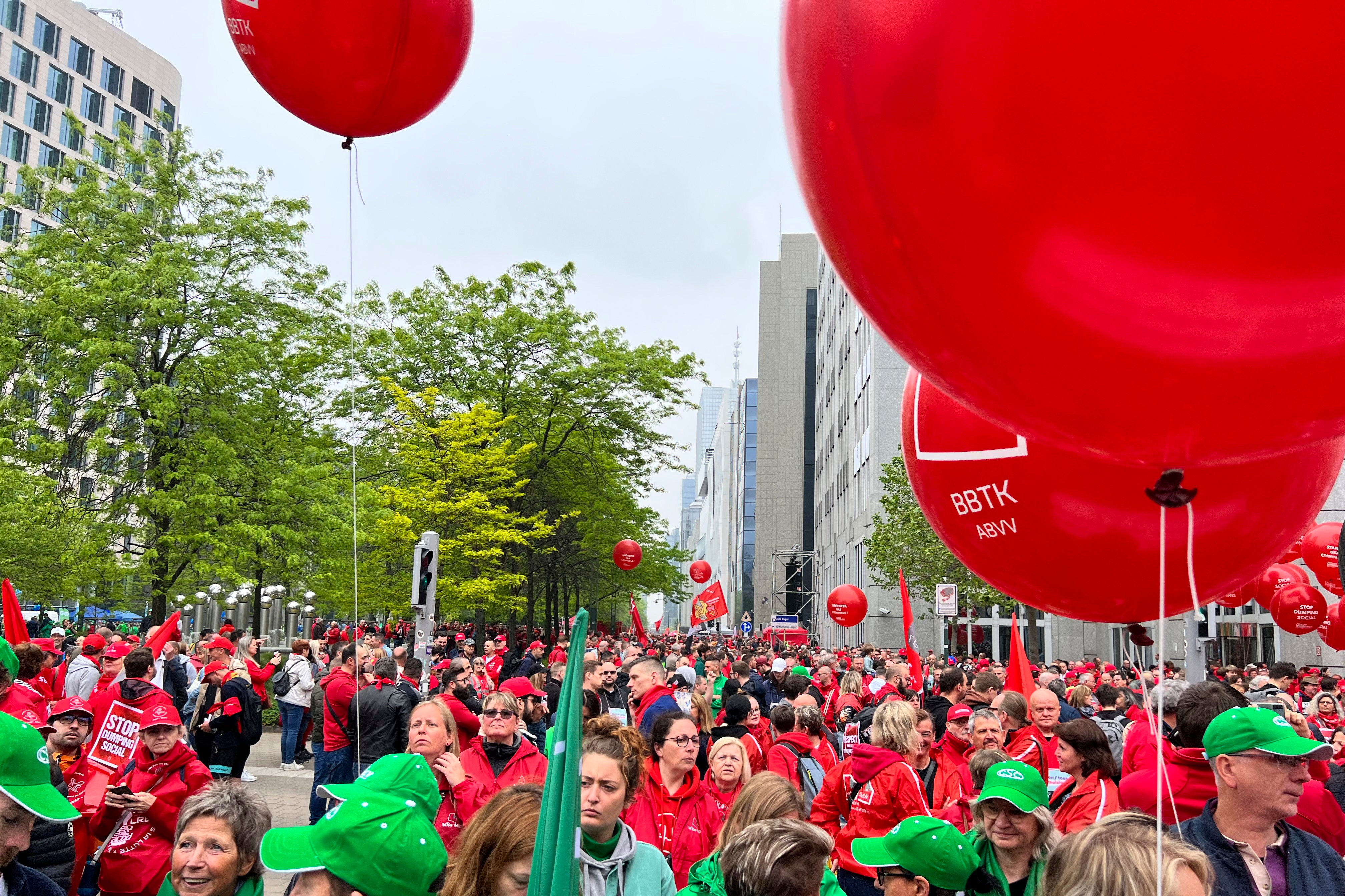 Belgium Labor Action