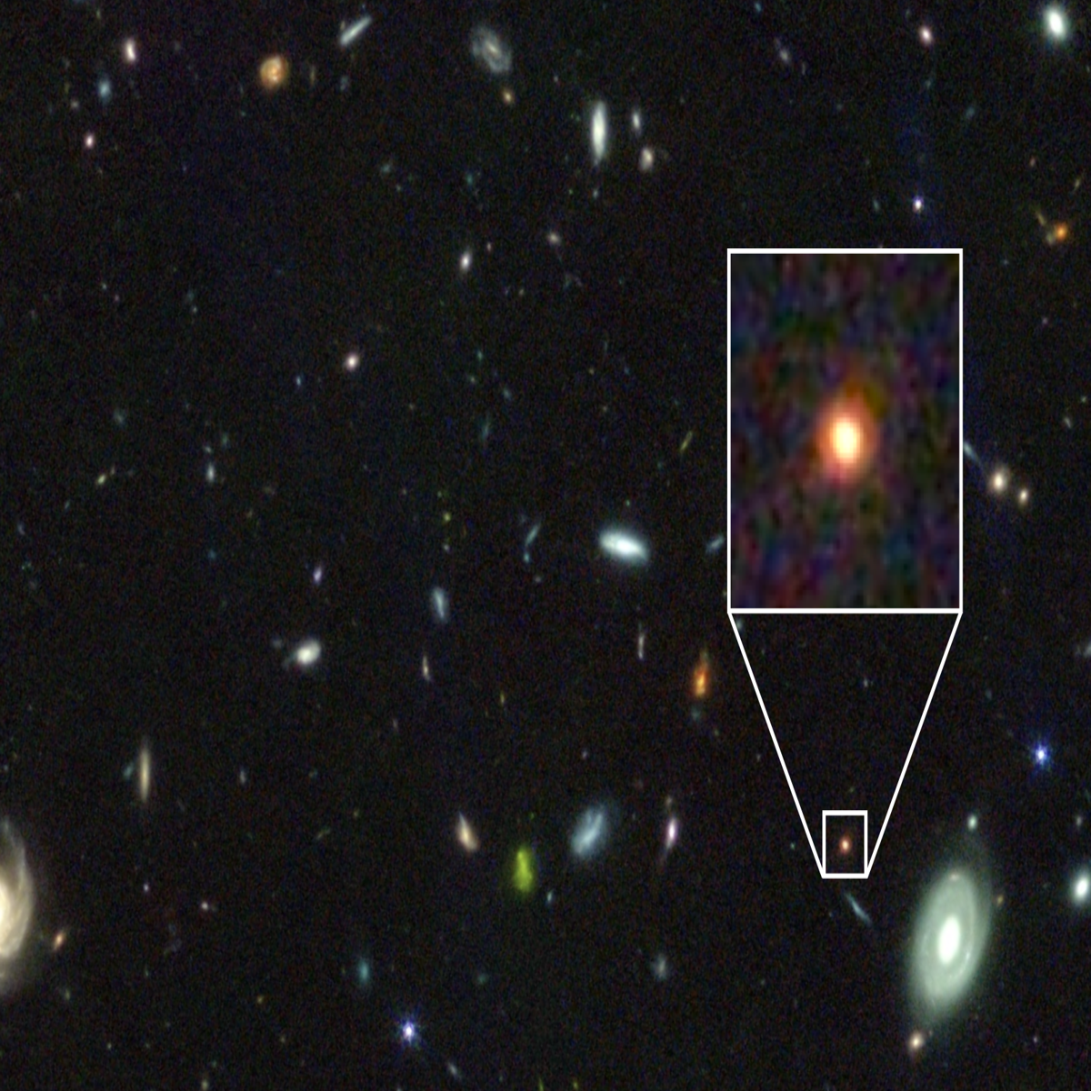 Ancient galaxy discovered 25 billion light years away using most powerful  space telescope ever built