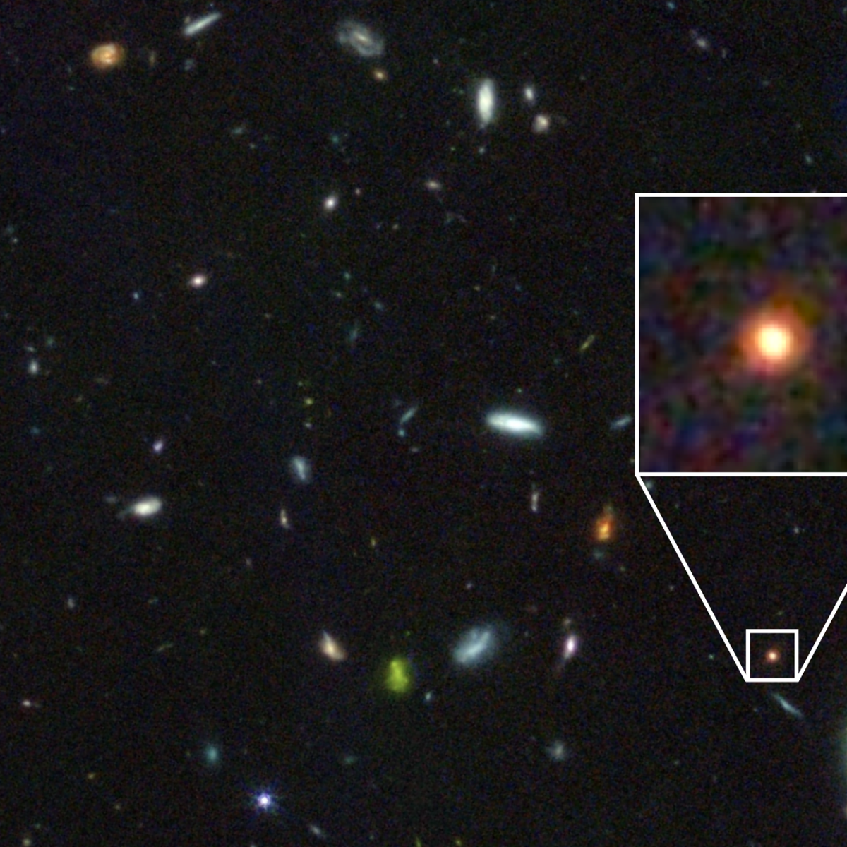 Ancient galaxy discovered 25 billion years away using most powerful space telescope ever built | The Independent