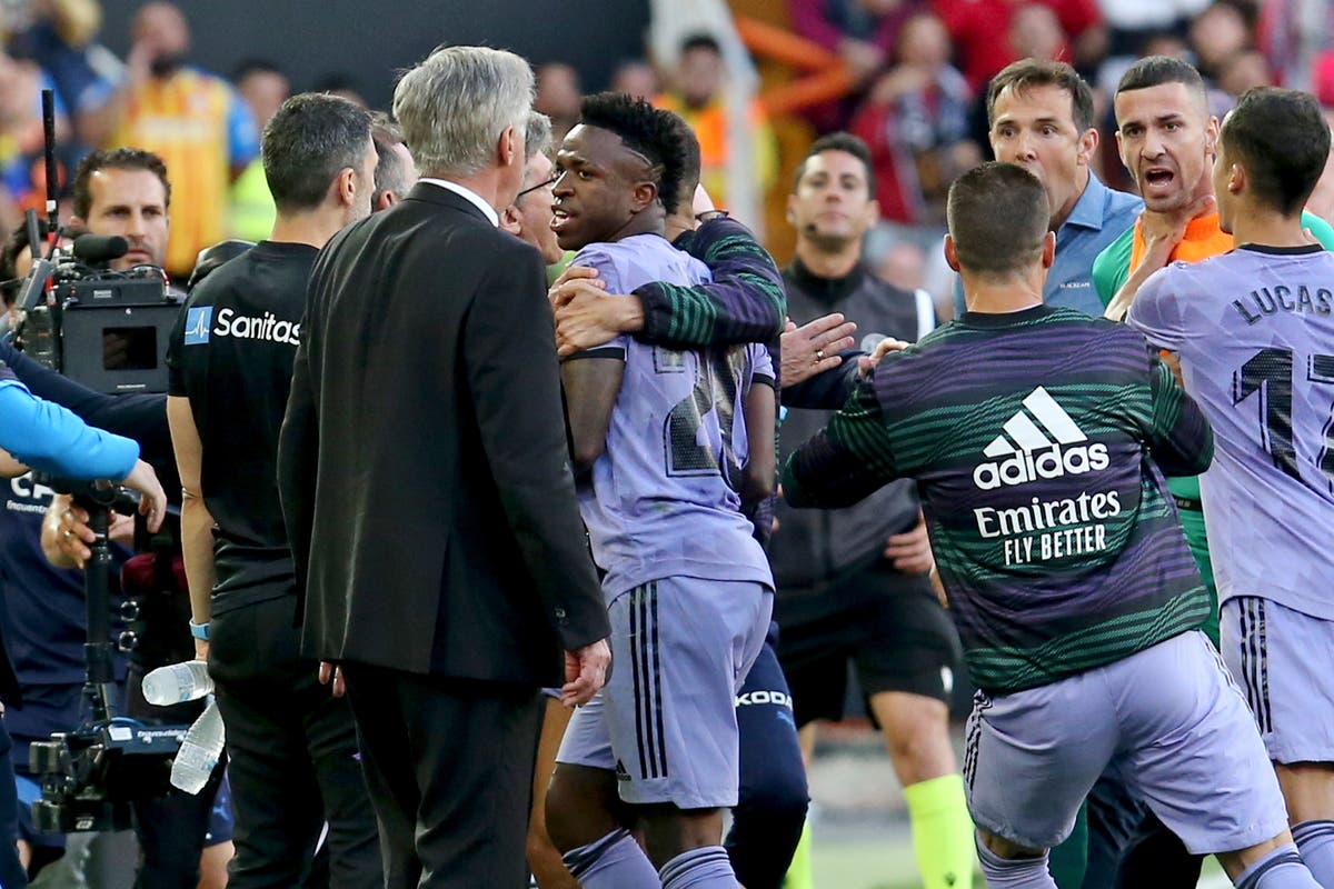 ‘Powerless’ La Liga calls for radical change after Vinicius Jr racist abuse