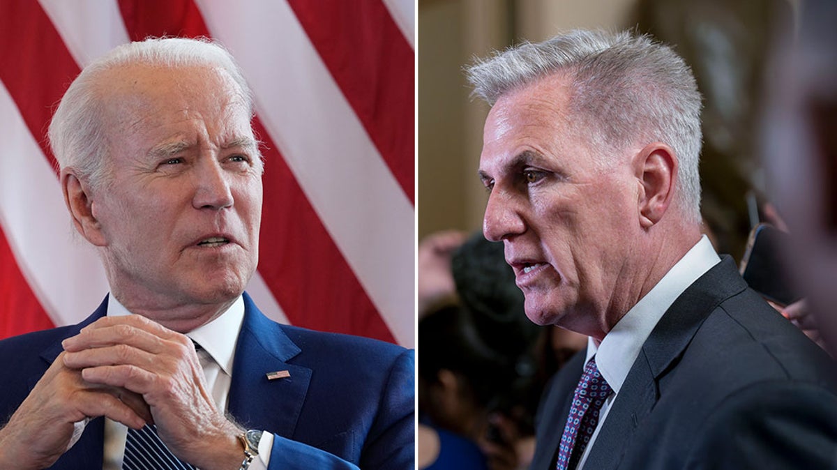 Watch live: Biden and McCarthy arrive at White House to discuss US debt ceiling as default date looms