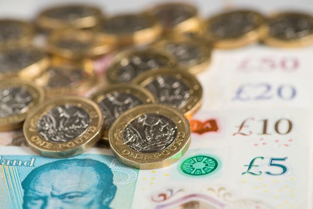 Government borrowing swelled to ?25.6 billion last month amid the cost of energy support schemes, higher benefit payments and rising debt interest, according to official figures (PA)