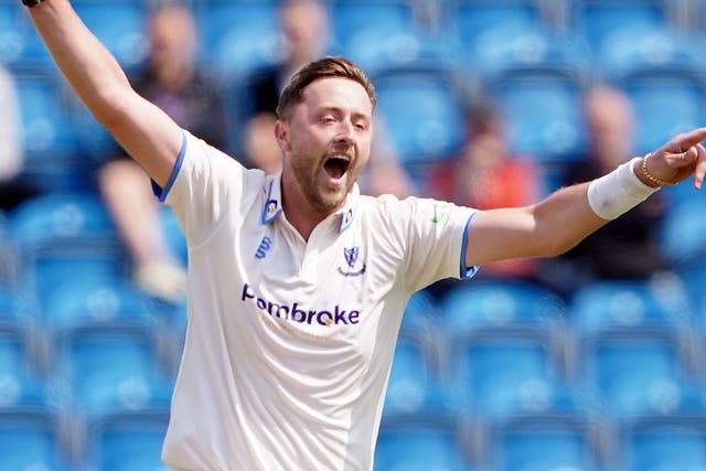Ollie Robinson has taken 20 wickets in three matches for Sussex this season (Zac Goodwin/PA)