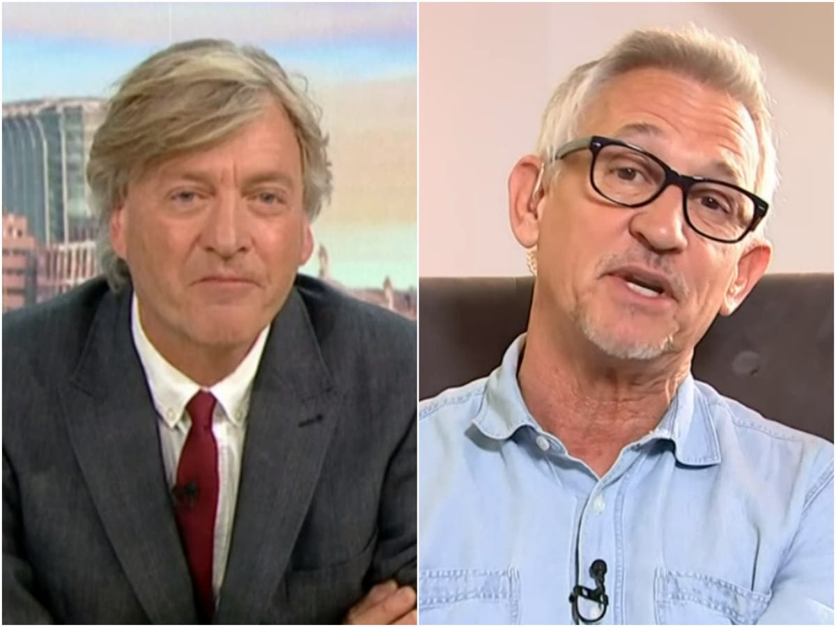 Gary Lineker accuses Richard Madeley of ‘misrepresenting’ him on Good Morning Britain