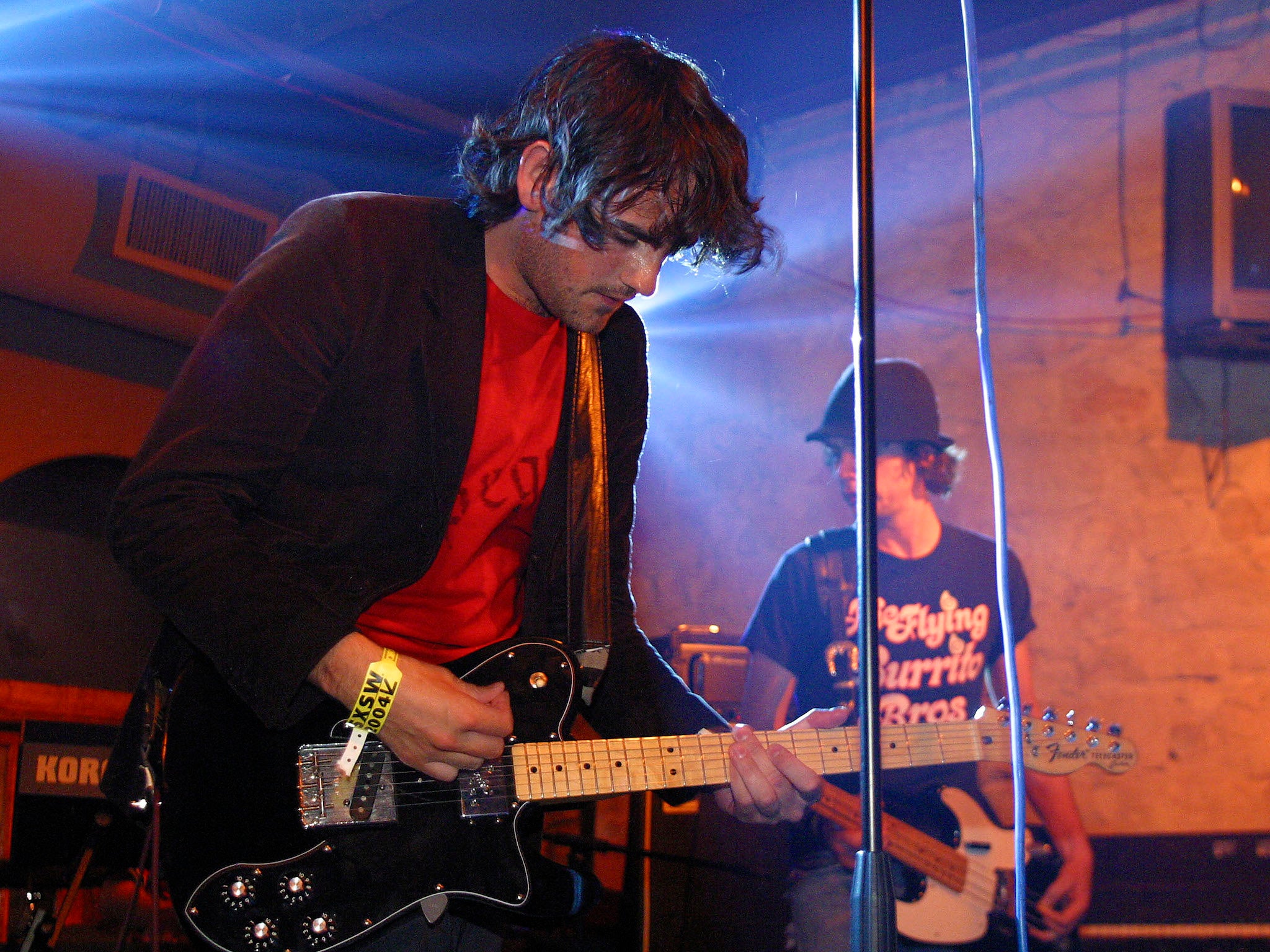 The Thrills play South by Southwest at the Exodus in 2004 in Austin, Texas