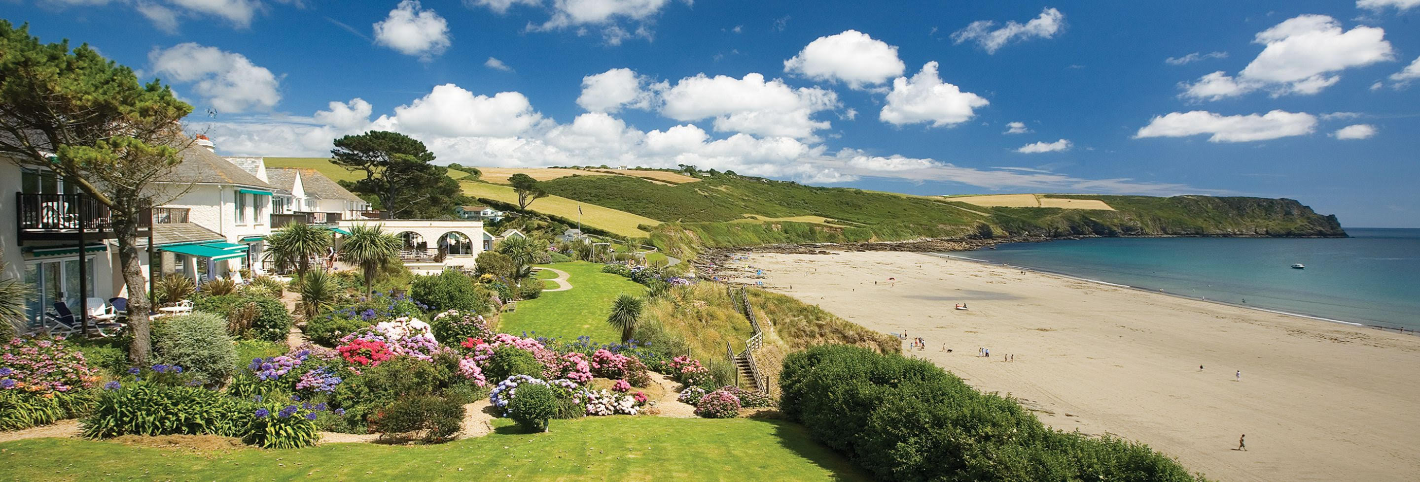 A perfect beachfront location and one of the best afternoon teas in Cornwall