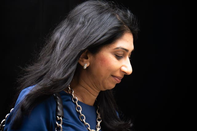 Home Secretary Suella Braverman (James Manning/PA)