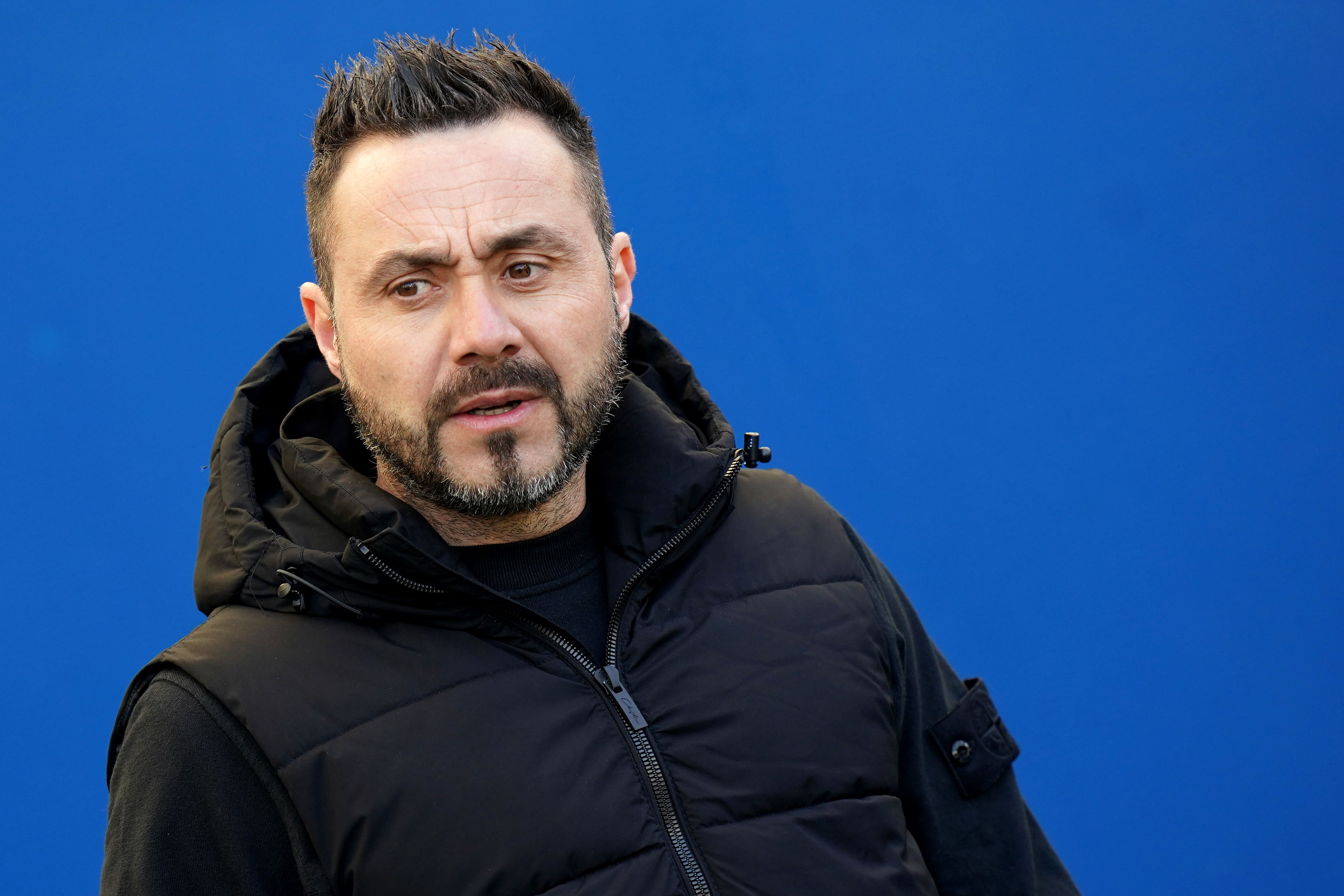 Brighton manager Roberto De Zerbi (Adam Davy/PA)