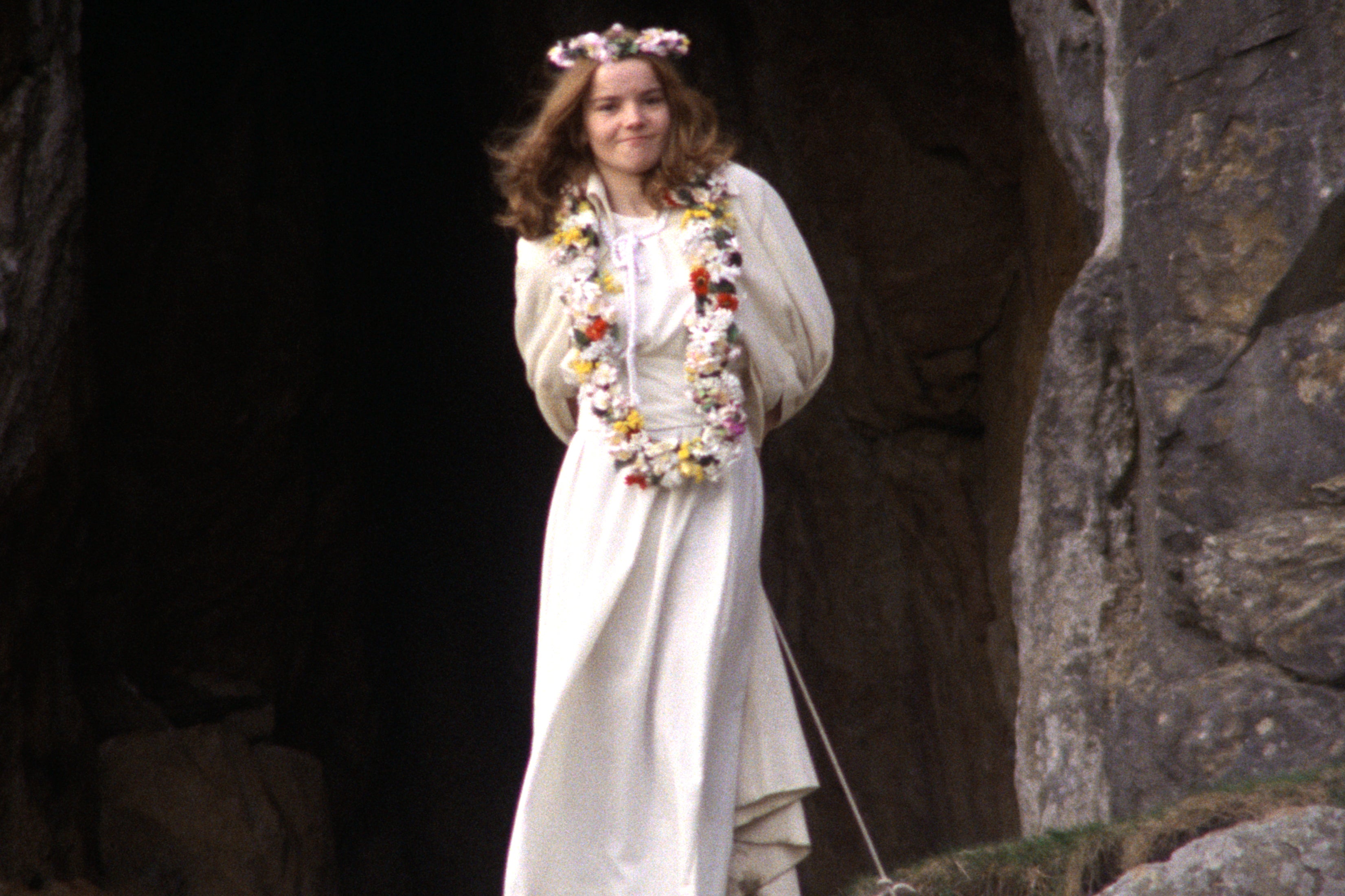 Geraldine Cowper as Rowan Morrison, the missing girl Edward Woodward’s police officer is searching for in ‘The Wicker Man’