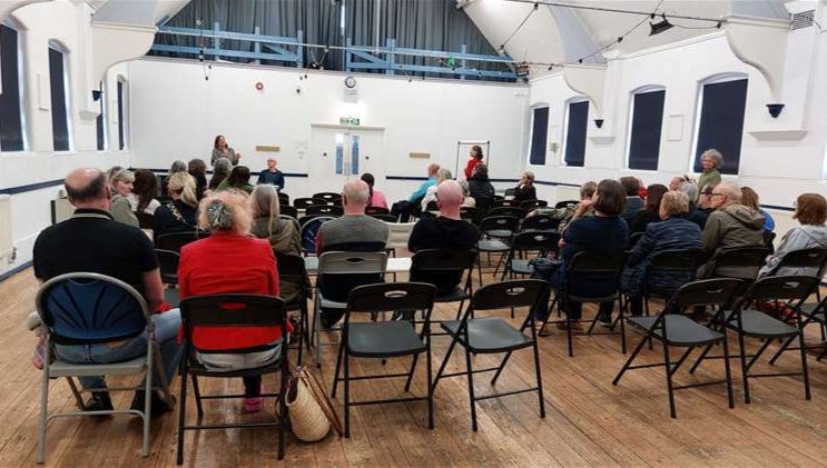 Residents in Whitstable attended a meeting at the Umbrella Centre to discuss ways to regulate the industry