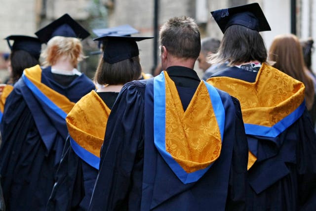 Curbs on foreign students bringing in dependants may hit UK universities in the coffers (Chris Radburn/PA)