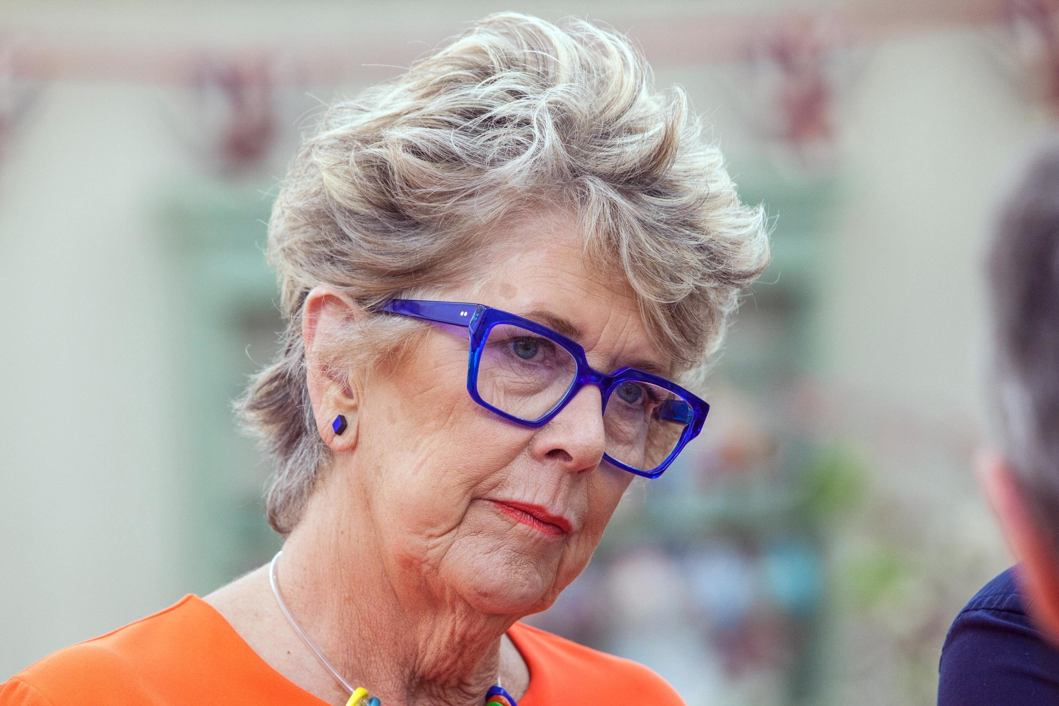 Prue Leith witnessed her brother die a painful death from bone cancer in 2012 (Mark Bourdillon/Love Productions/PA)