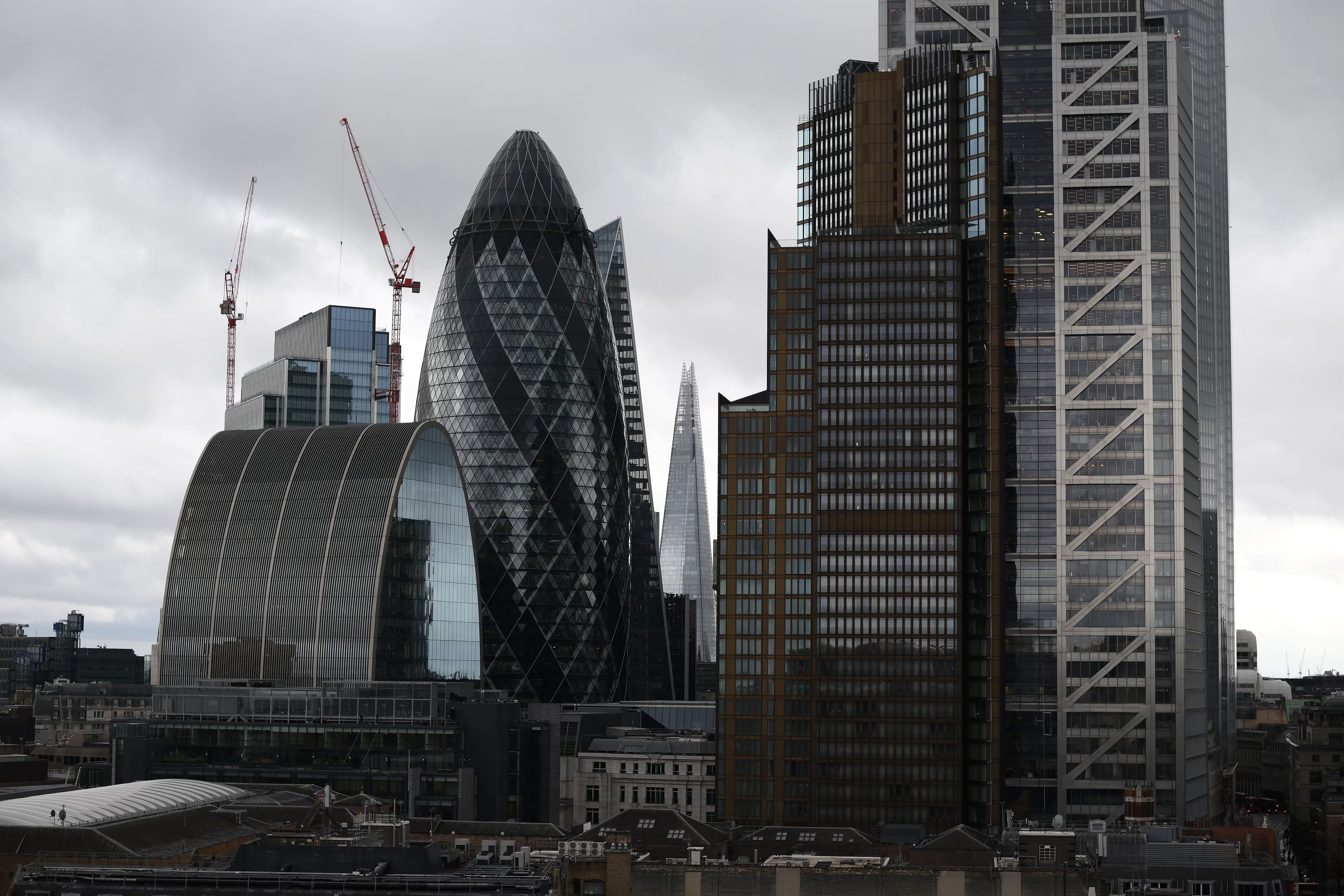 Shares in London closed lower on Tuesday (Daniel Leal/PA)
