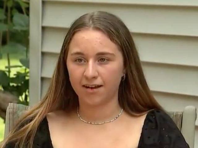 <p>Maggie Drozdowski, 15, attacked by shark in New Jersey</p>