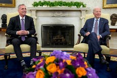 Debt ceiling deal reached between Biden and McCarthy