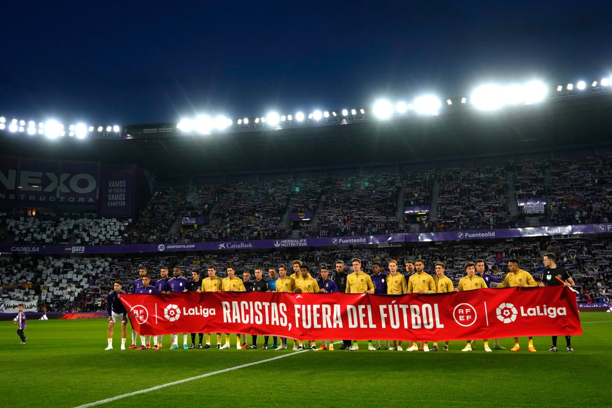 Players and officials call for racism to be tackled as LaLiga action resumes