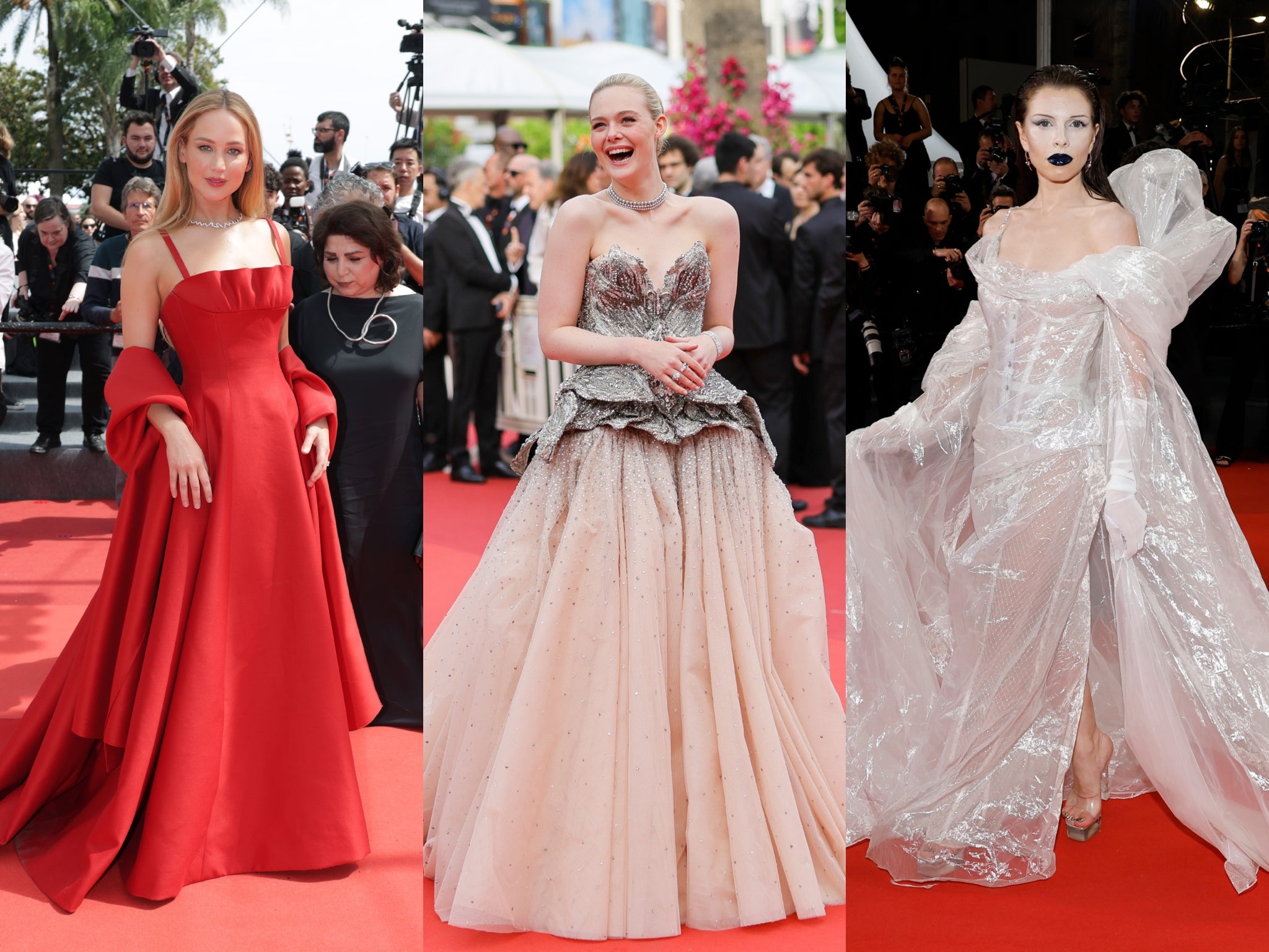 From Elle Fanning to Jennifer Lawrence All the bestdressed stars at