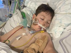Boy rushed to hospital after feeling constipated diagnosed with cancer