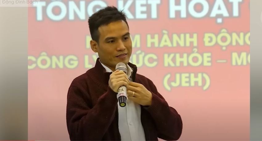 Vietnam climate activist Dang Dinh Bach was arrested on tax evasion charges
