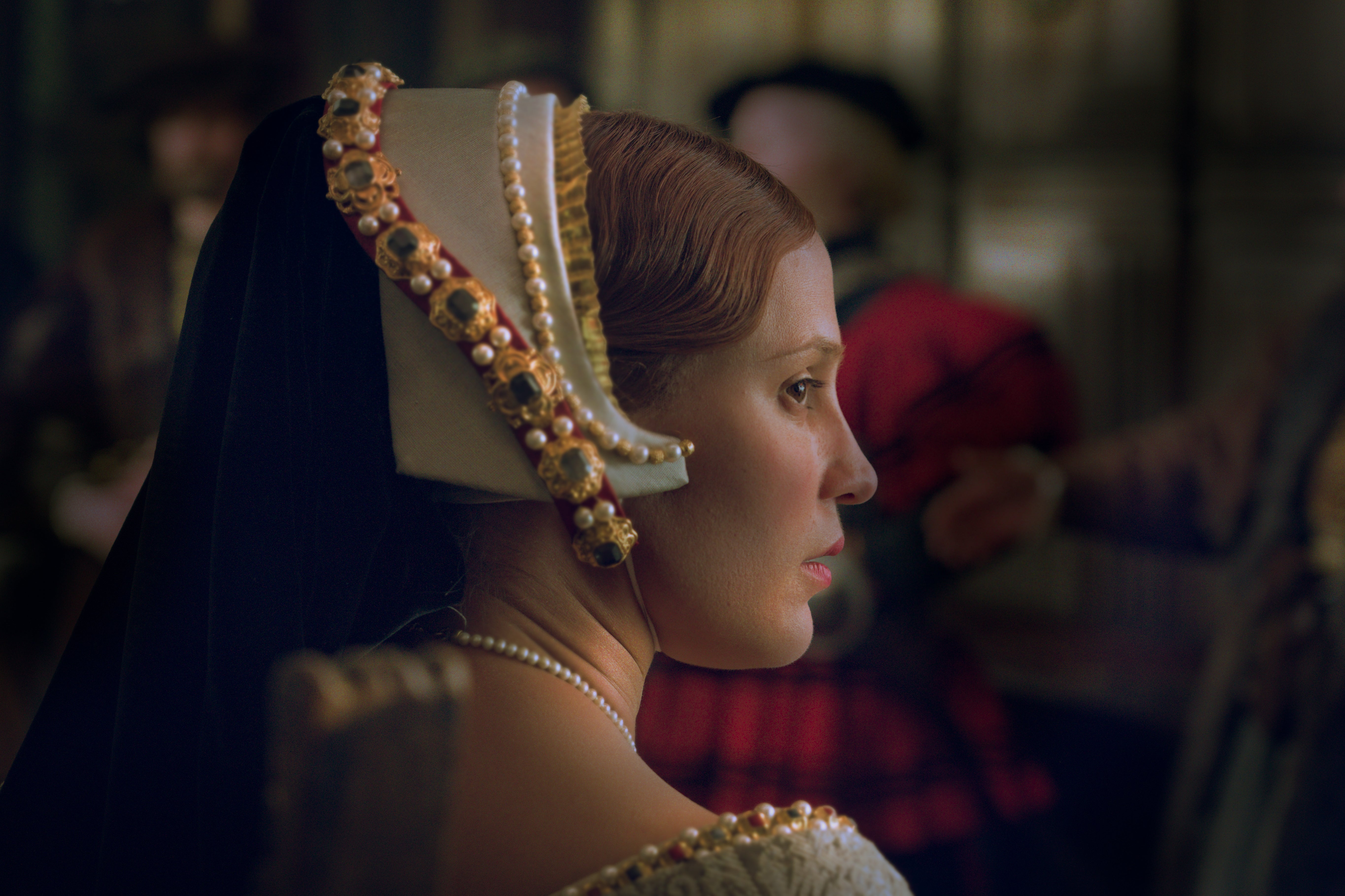 Alicia Vikander as Katherine Parr, the Tudor monarch’s sixth and last wife, in ‘Firebrand’