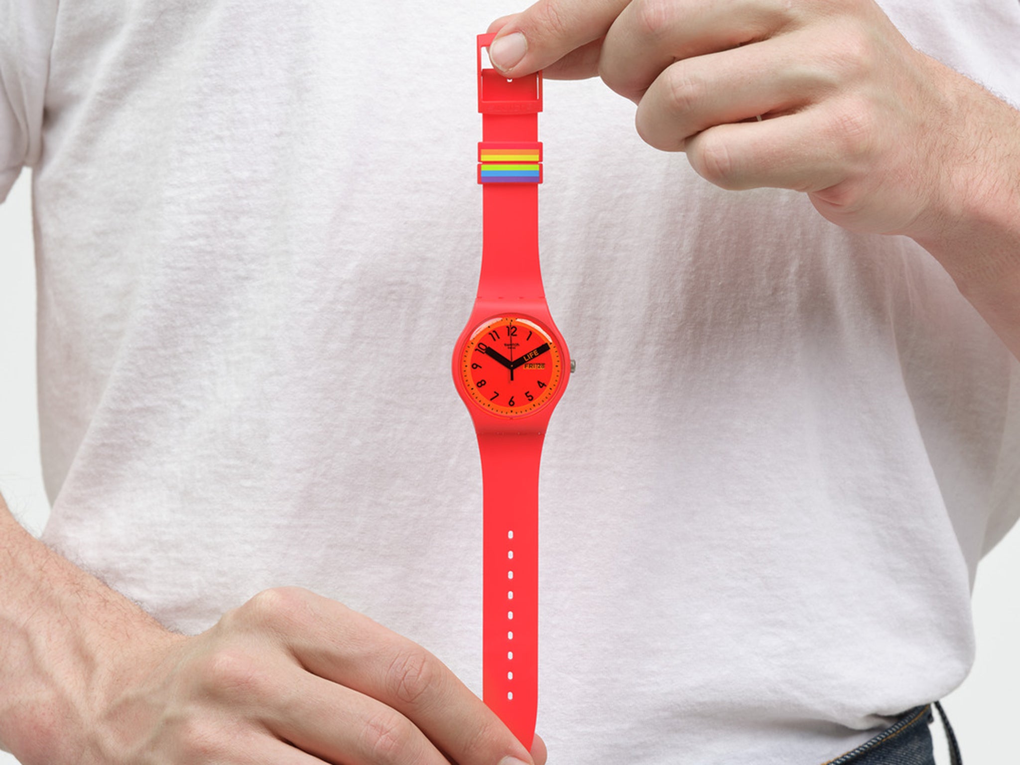 Swatch’s Pride Collection watch