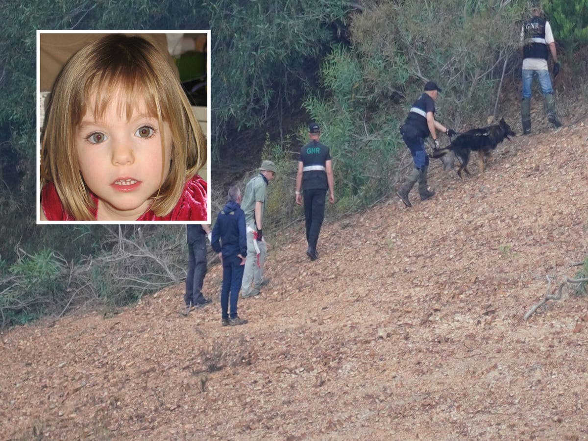 Neuestes Update von Madeleine McCann: Die Suche endet in wenigen Stunden, als die Polizei am Portugal-Reservoir steht