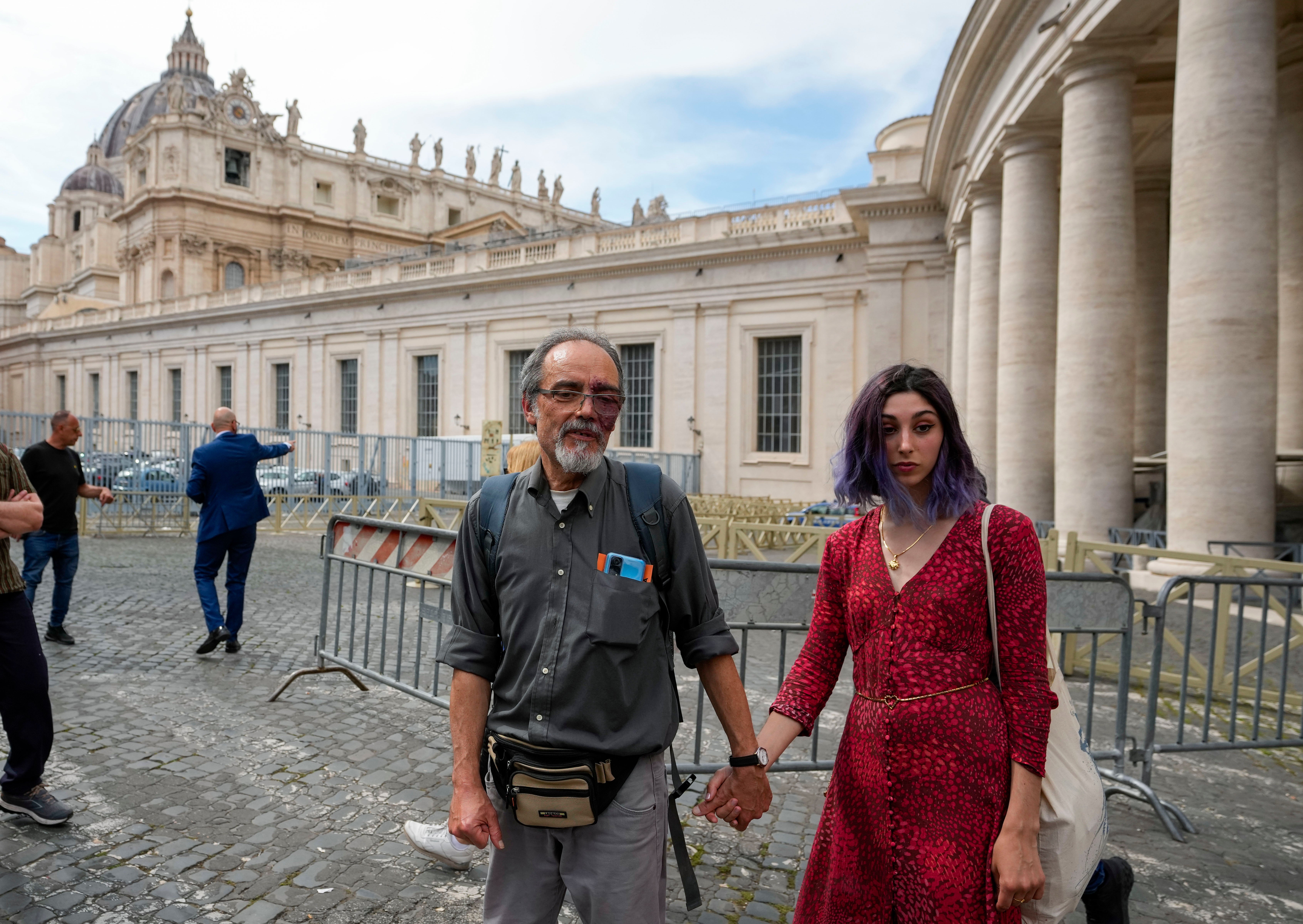 Vatican Germany Climate Protest