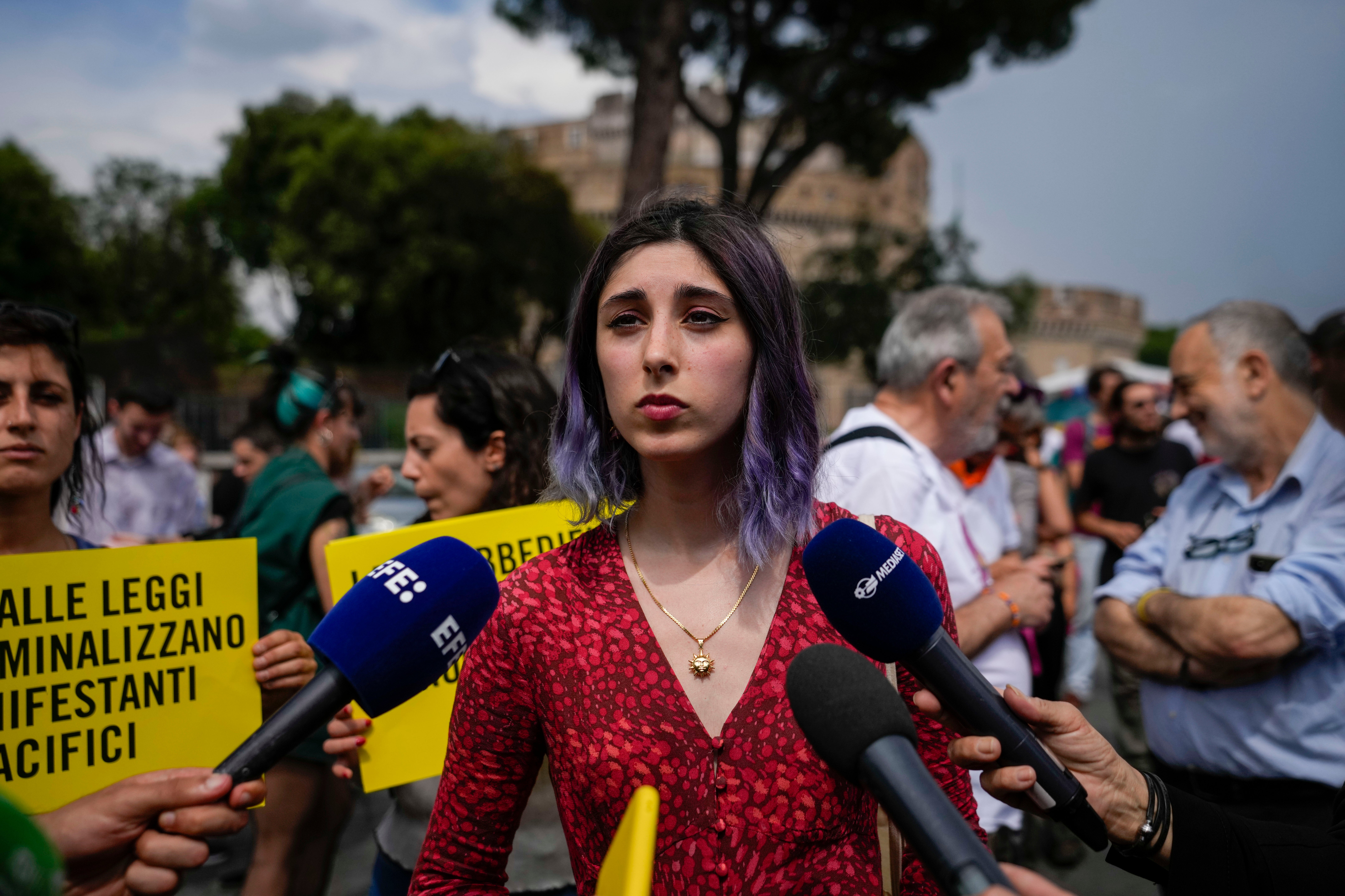 Vatican Germany Climate Protest