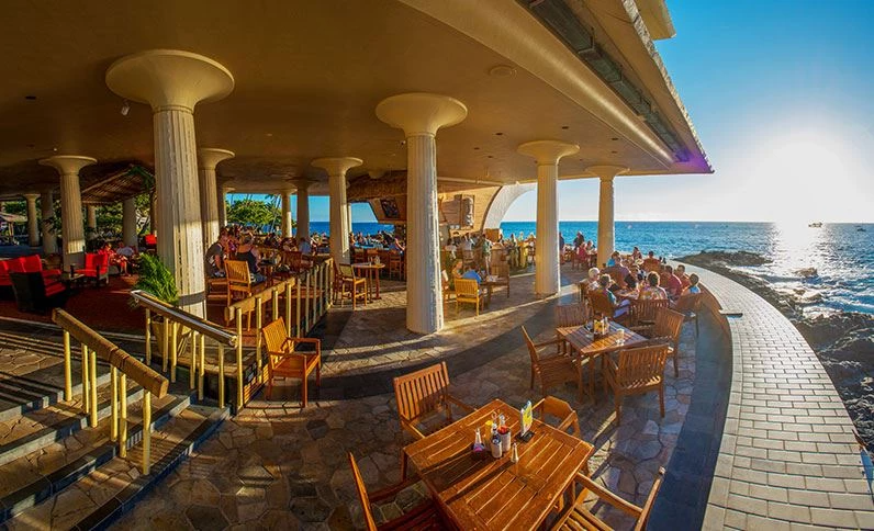 Indulge in island flavours with oceanfront dining