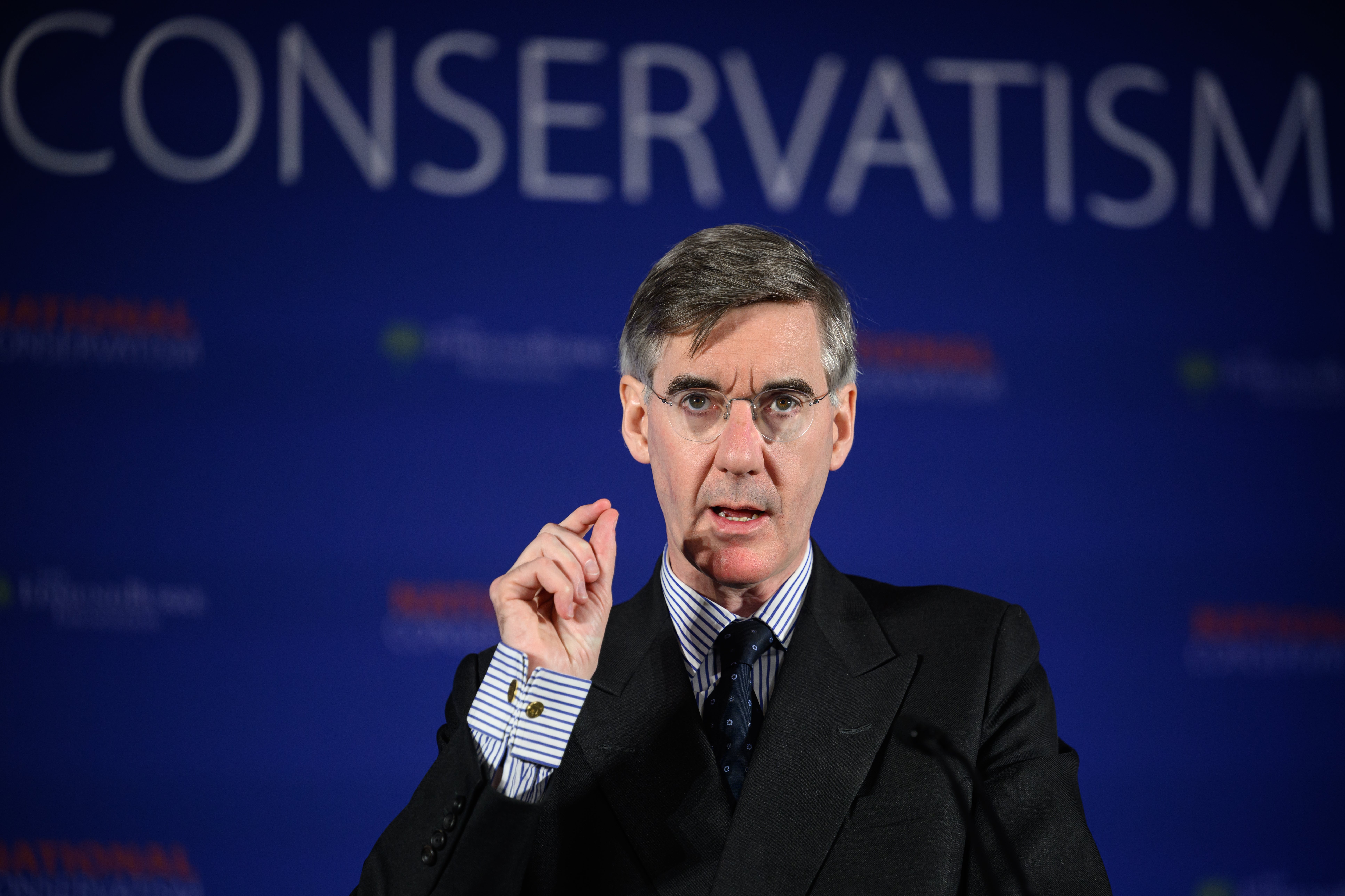 The rules were drawn up under Jacob Rees-Mogg