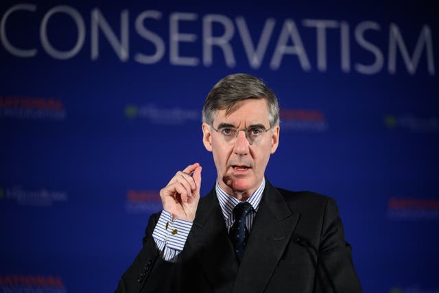<p>The rules were drawn up under Jacob Rees-Mogg </p>