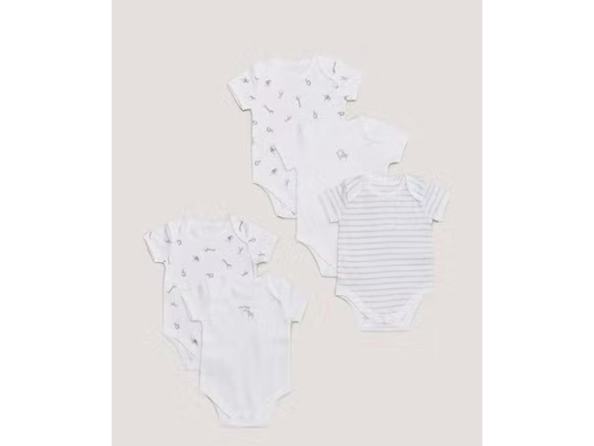 Baby bodysuits multipack