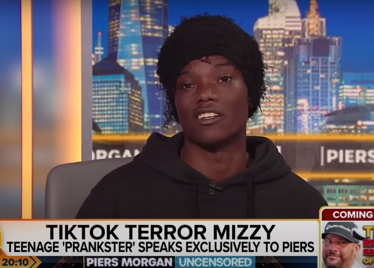 TikTok ‘prankster’ Mizzy tells Piers Morgan why he is happy to be hated