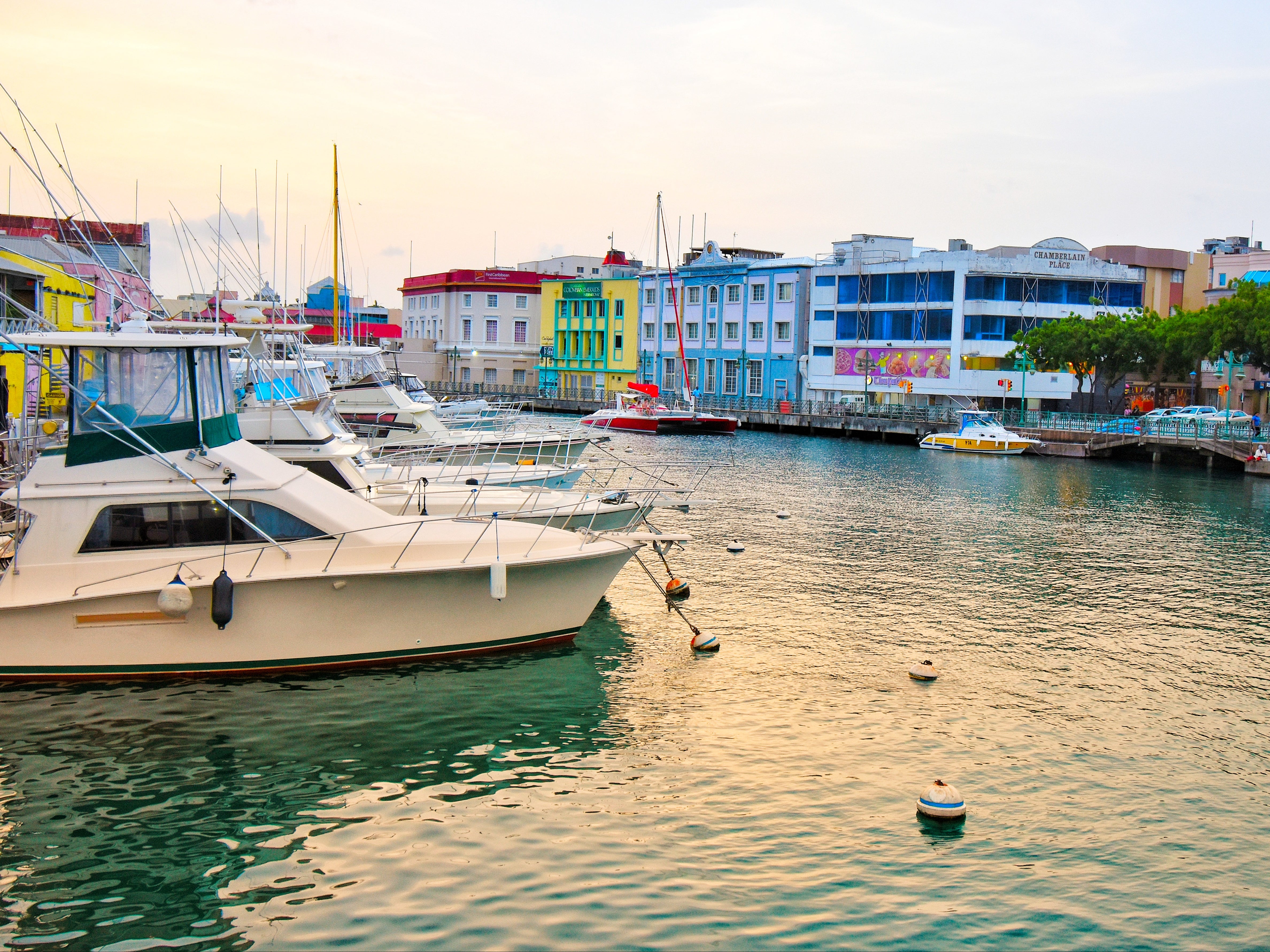 Bridgetown has an inner harbour, synagogue, museum and colonial architecture