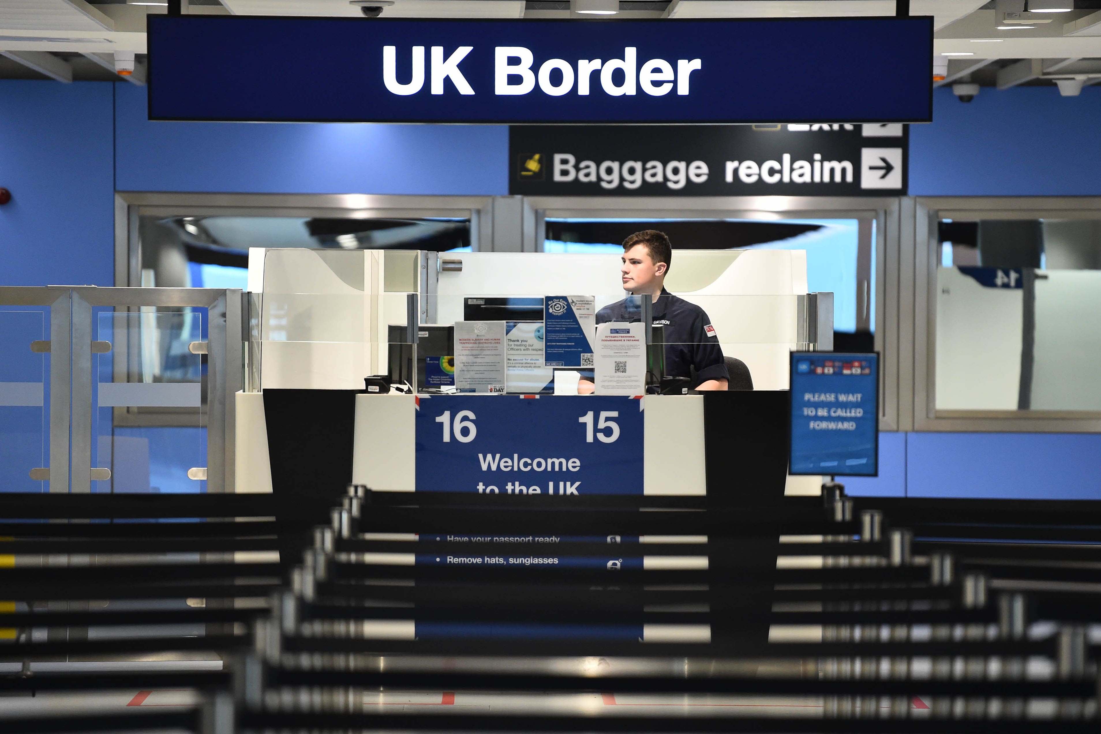 Net migration to the UK has reached a record level (PA)
