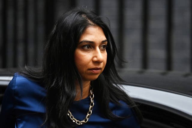 <p>Shadow home secretary Yvette Cooper asked ‘what is the point’ of Suella Braverman </p>
