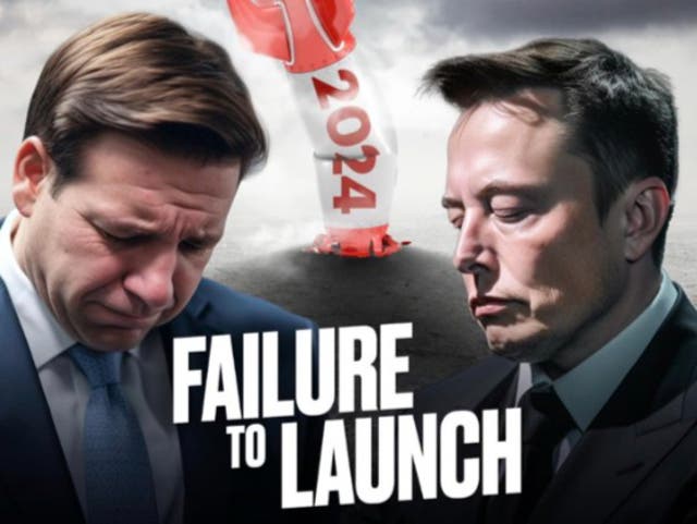 <p>A meme mocks Ron DeSantis’ disastrous 2024 campaign launch on Twitter Spaces with Elon Musk</p>