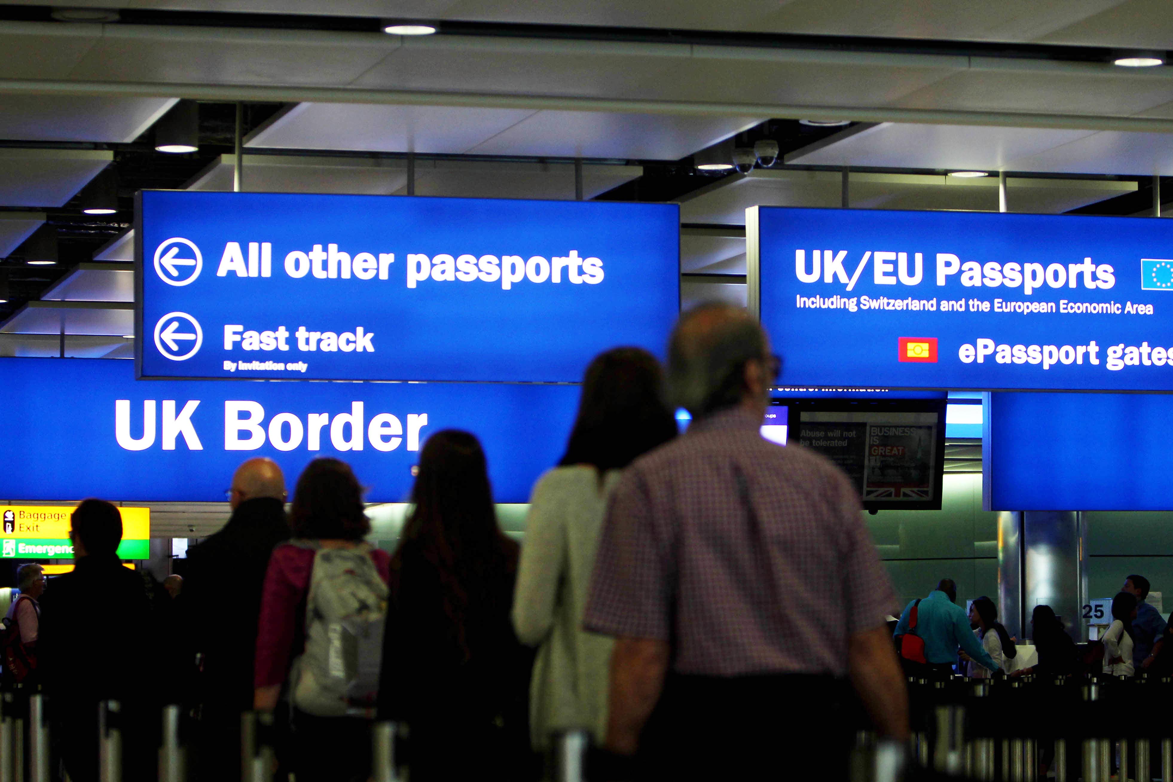 The Home Office confirmed the issue is affecting airports nationwide (Steve Parsons/PA)