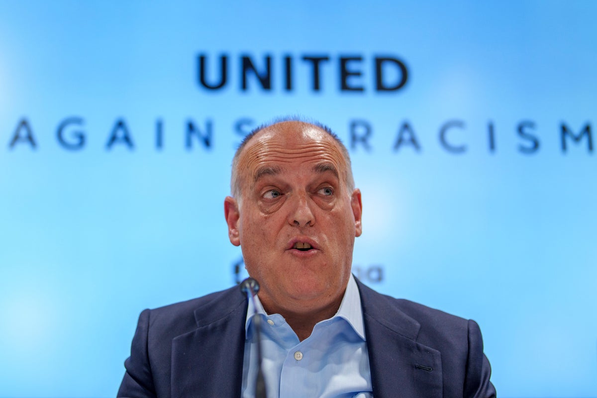 Javier Tebas wants LaLiga to have power to eradicate racism in Spanish football