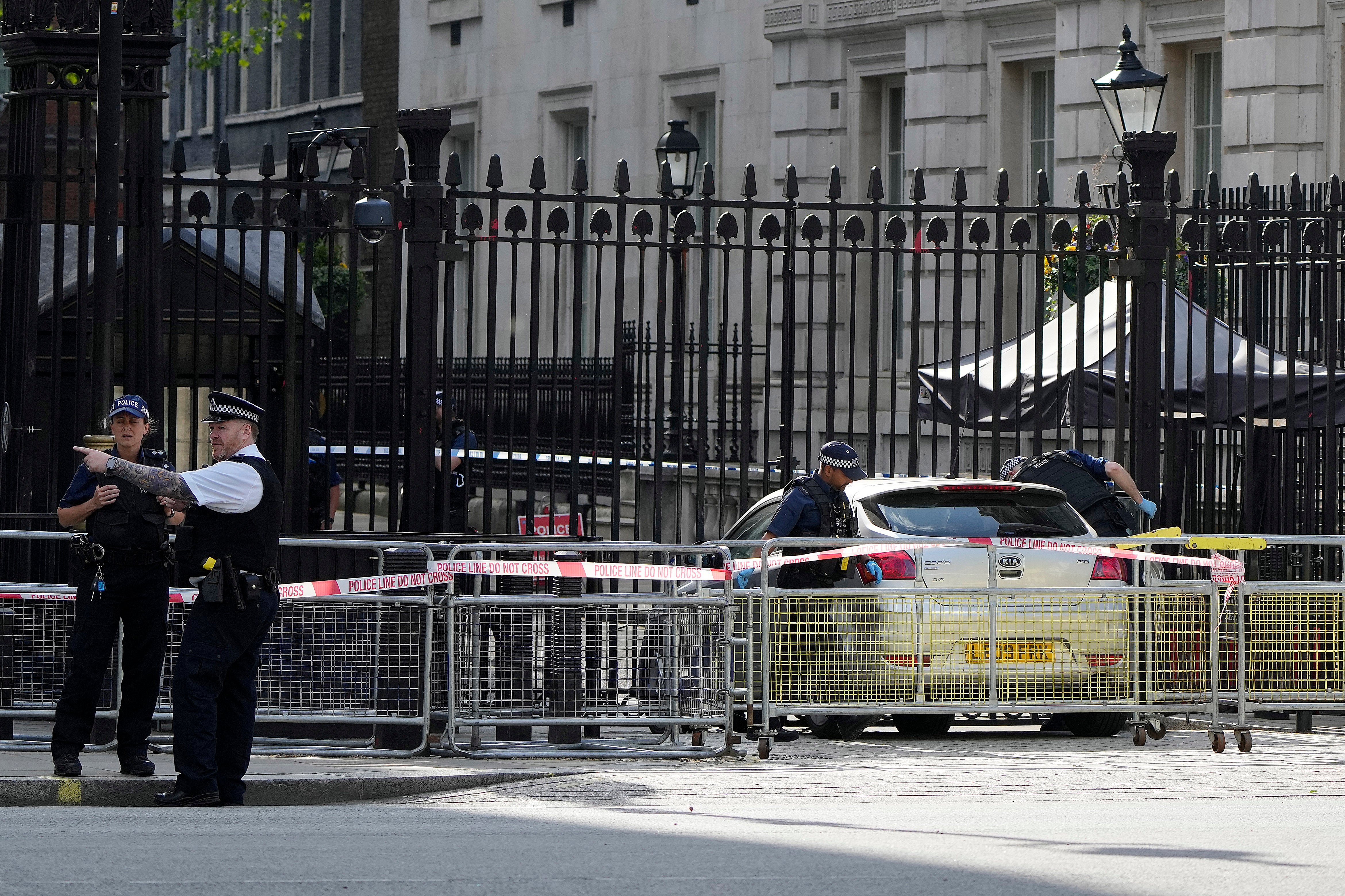 Britain Downing Street Collision