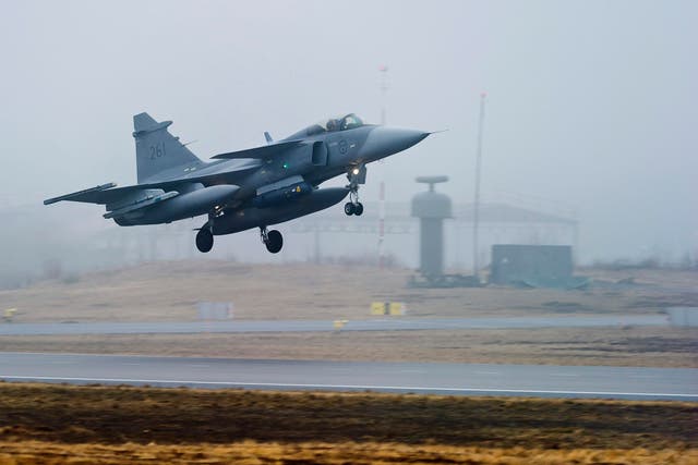Sweden Ukraine Fighter Jets