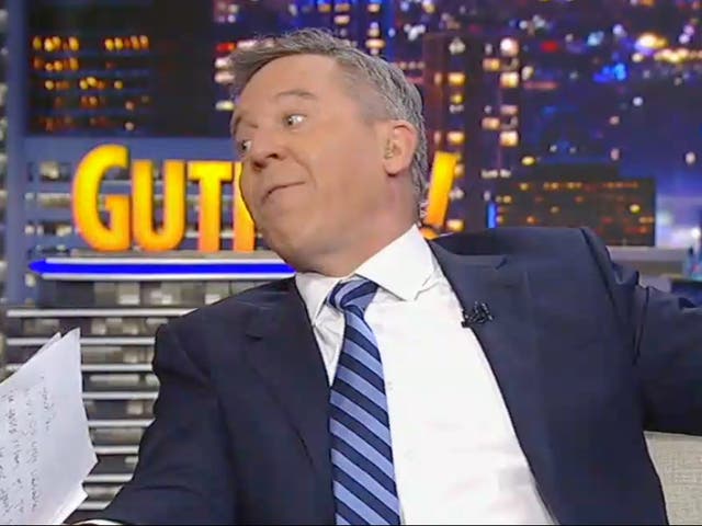 <p>Fox News’ Greg Gutfeld discusses California teacher who had sex with her 16-year-old student during his 22 May, 2023 broadcast</p>
