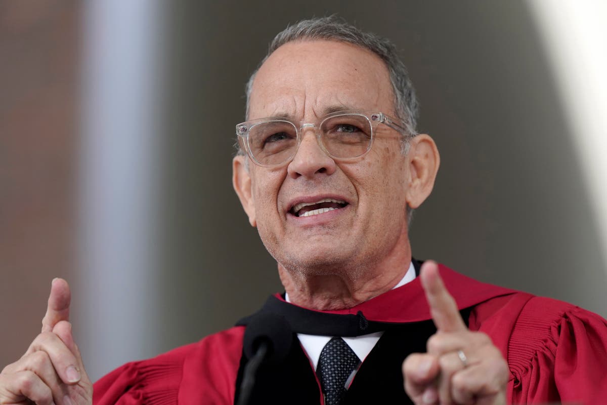 Tom Hanks rails against Americans who ‘don’t embrace liberty’ in commencement speech