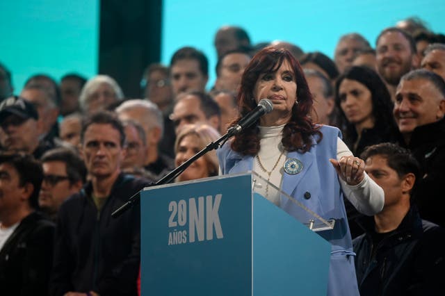 ARGENTINA-VICEPRESIDENTA