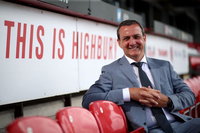 Andy Pilley, owner of League One Fleetwood and chairman of BES Utilities (PA)