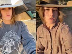 TikTok influencer hospitalised for traumatic brain injury after horse falls on her at Arizona ranch